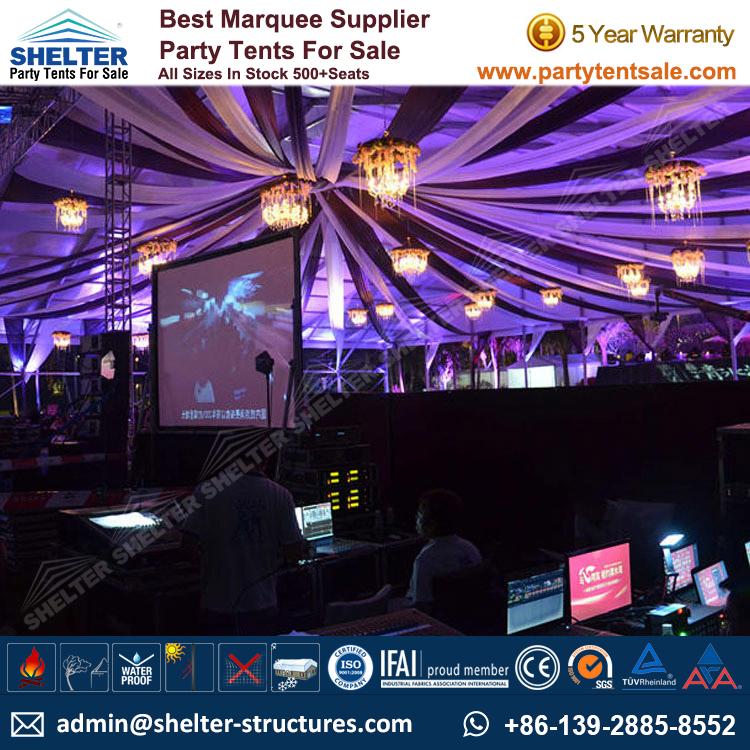 Shelter Tent-Wedding Tents-Event Tents For Sale-Wedding Marquees-Party Tents-Clear span structures-Storage Tent 10-60m 737