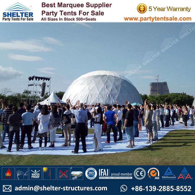 SHELTER Geodesic Dome Tent - Event Domes - geodesic dome tent for sale  Geodome for Party - Gedesic Structures for Sale -6