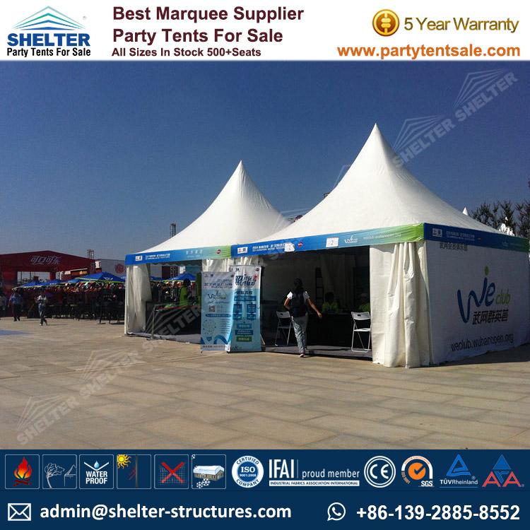 Tent Constructions - Shelter Party Tent Sale - Gazebo Tent - Canopy Tent - High Peak Tent - Pagoda Tent - Party Tent for Sale (152)