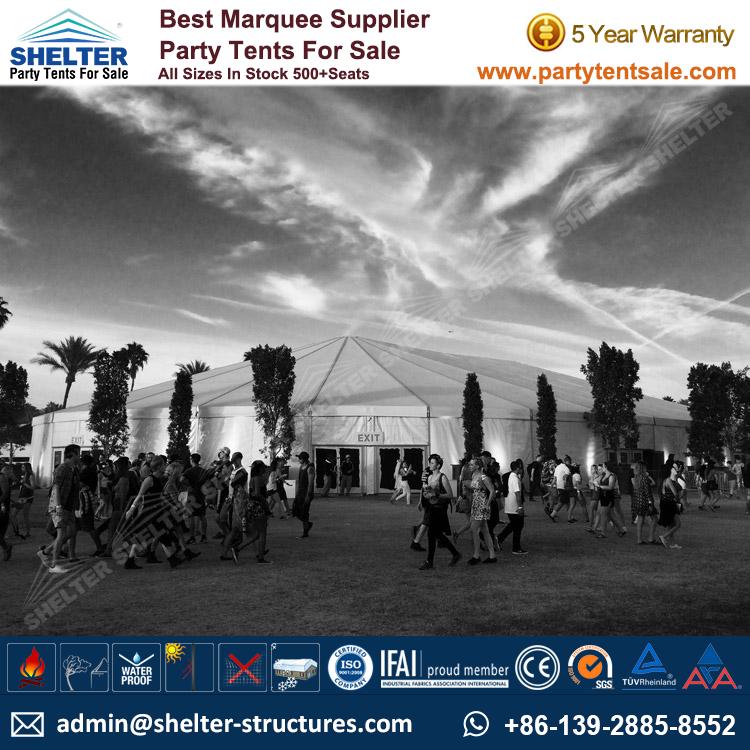 Large Outdoor Canopy for Concerts - Shelter Party Tent Sale - Polygon Tent - Polygonal Marquee - Marquee for Sale - Party Tent for Sale (10)