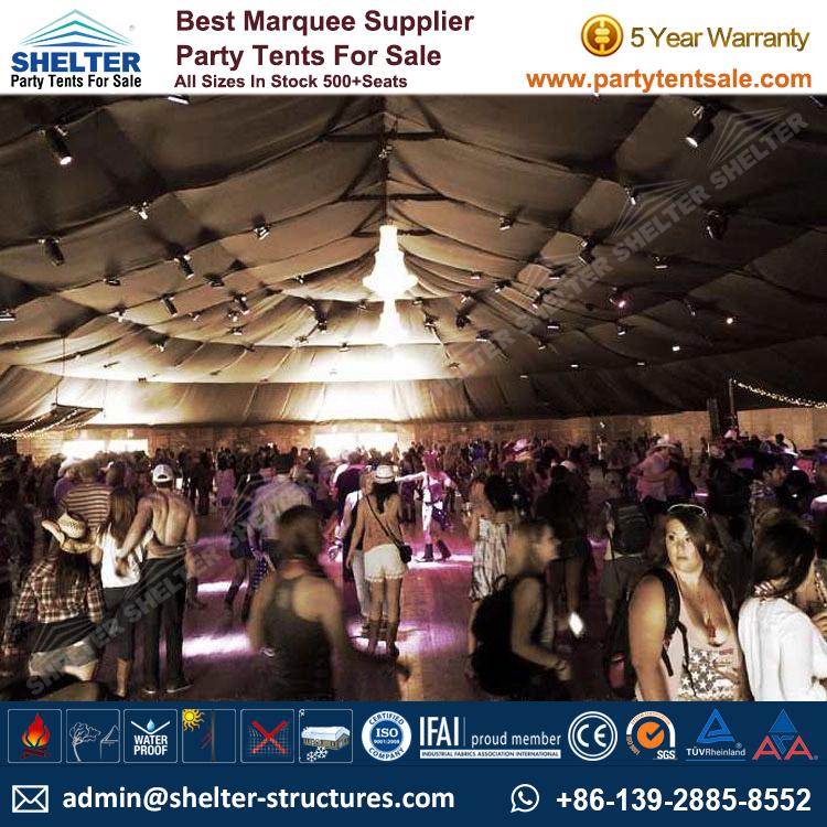 Large Outdoor Canopy for Concerts - Shelter Party Tent Sale - Polygon Tent - Polygonal Marquee - Marquee for Sale - Party Tent for Sale (34)