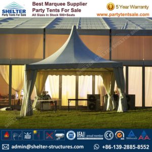 High Peak Marquee-Outdoor Gazebo Canopy Tents-Shelter Tent-124